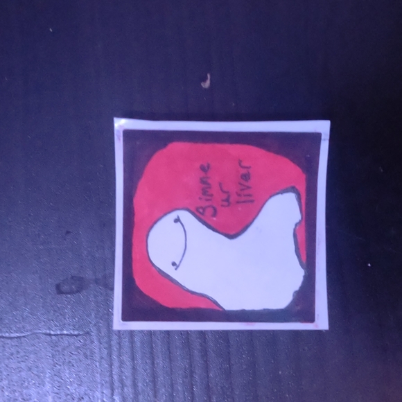 Handmade sticker pack , little ghostie bois - Picture 6 of 7